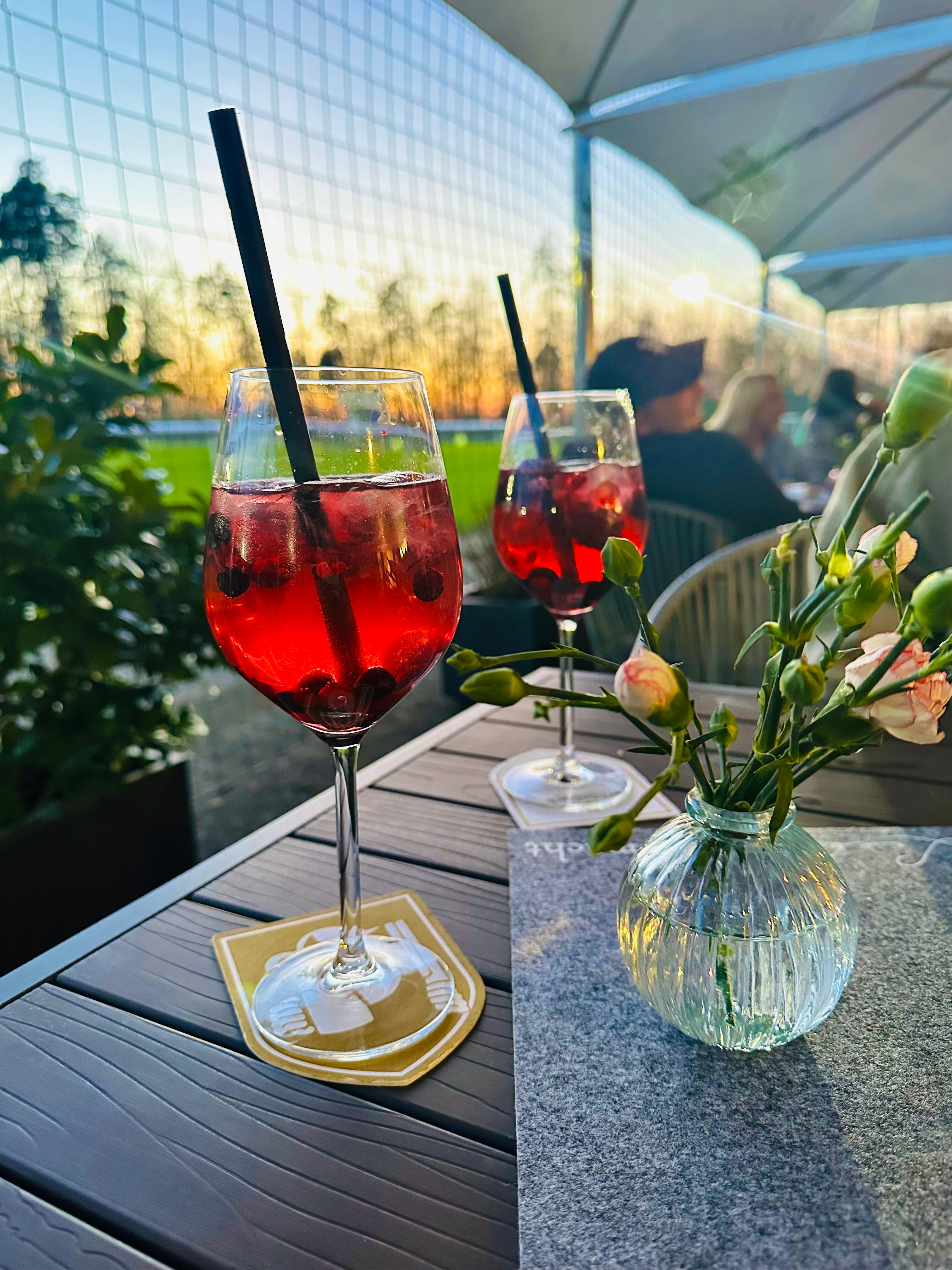 Außenbereich am Abend